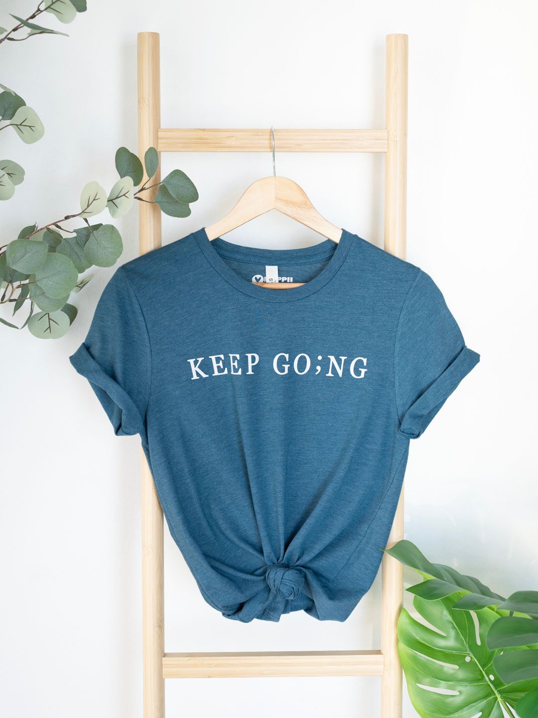 Keep Go;ng Semicolon | Unisex Eco T-Shirt