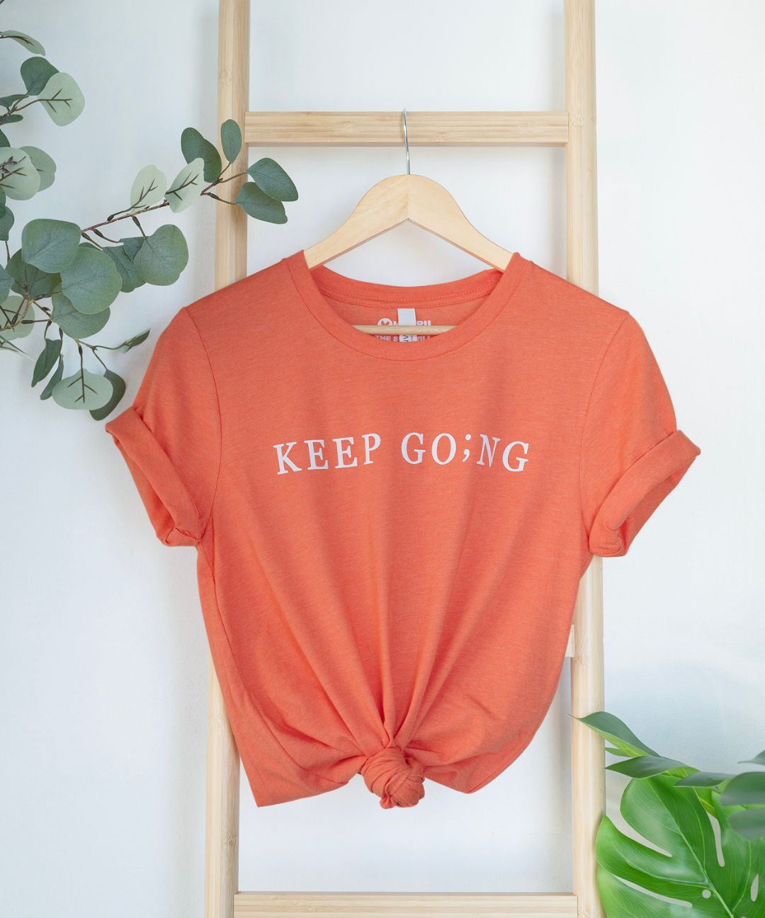 Keep Go;ng Semicolon Tee