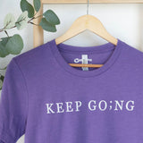 Keep Go;ng Semicolon Tee