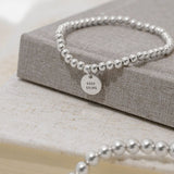 Keep Go;ng Semicolon Mini Luna Bracelet