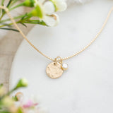 Let Them Mini Luna Necklace