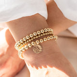 Golden Luna Bracelet with a Secret Message