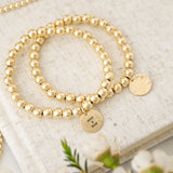 Golden Luna Bracelet with a Secret Message