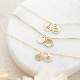 Keep Go;ng Semicolon Mini Horizon Necklace