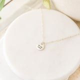 Mini Luna Necklace with a Secret Message