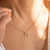 Mini Luna Necklace with a Secret Message