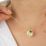 Mountain Sunrise | Alma Birthstone Necklace