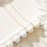 Dainty Cable Chain Necklace