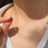 Paperclip Chain Necklace