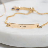 Pause | Sika Birthstone Bracelet