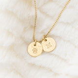 Paw Print Stella Necklace