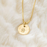 Paw Print Stella Necklace