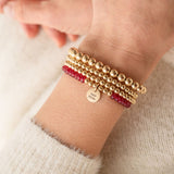 Lunar New Year Golden Fortune Bracelet with a Secret Message