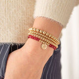 Keep Go;ng Semicolon | Lunar New Year Golden Fortune Bracelet