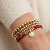 Lunar New Year Golden Fortune Bracelet with a Secret Message