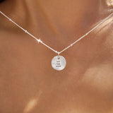 Classic Luna Necklace with a Secret Message