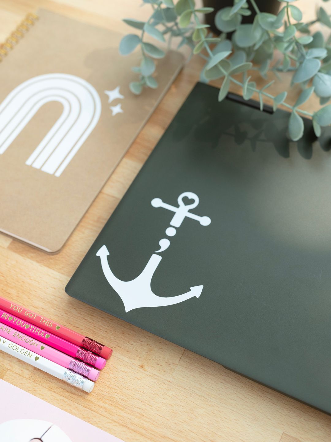 Semicolon Anchor | Transfer Sticker Decal