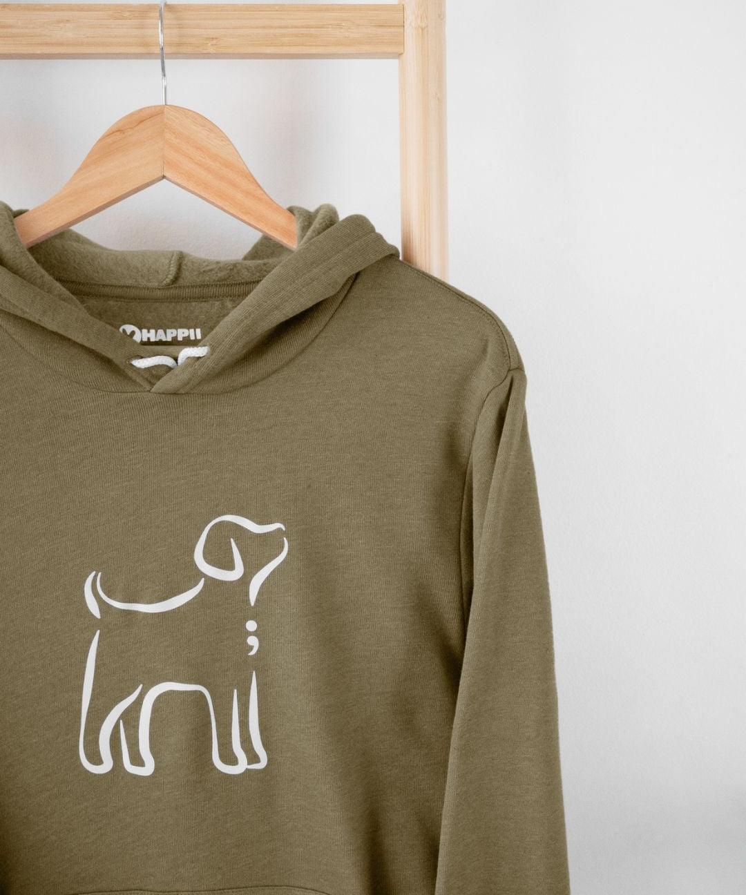 Semicolon Dog Hoodie