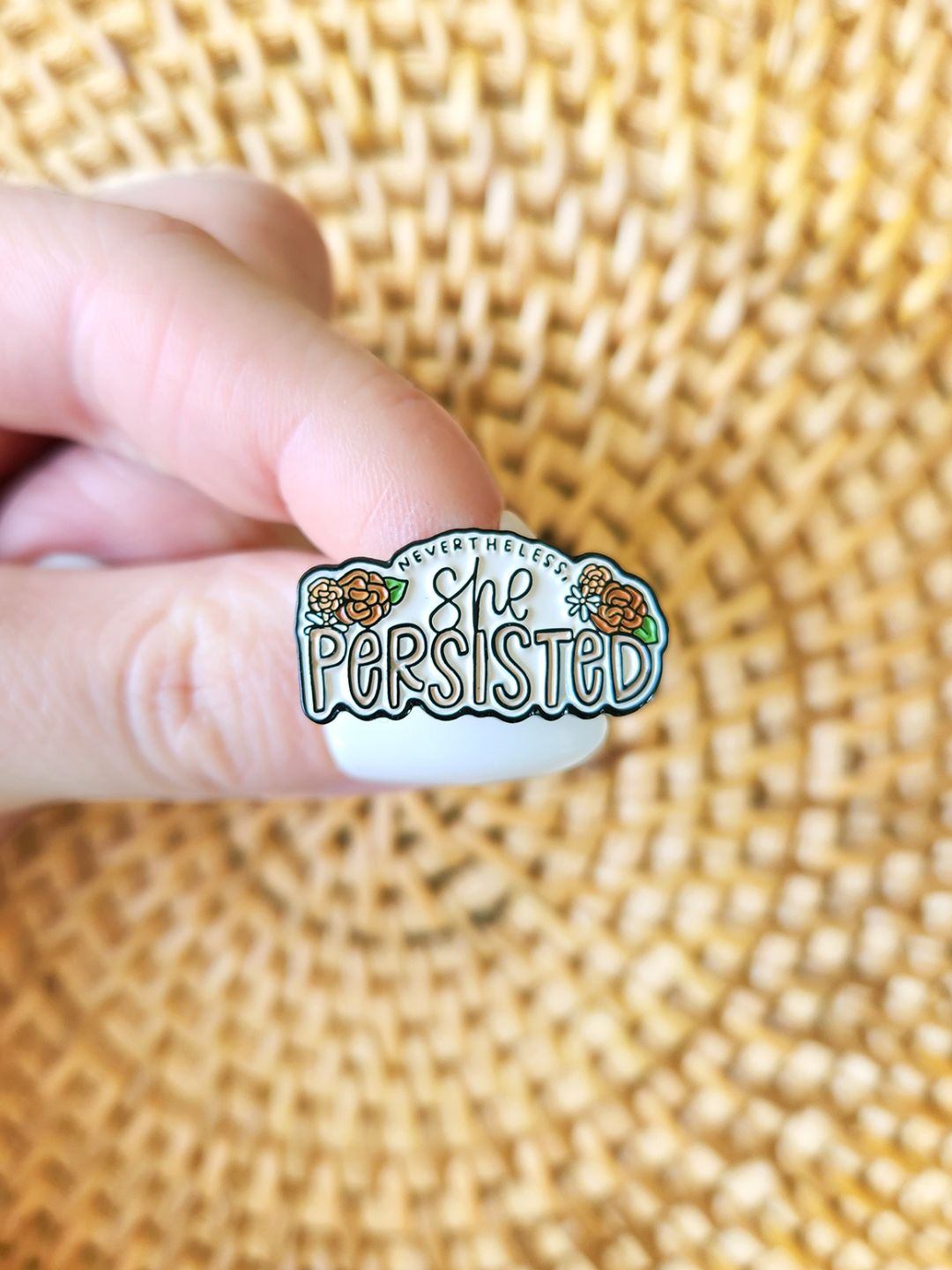 Nevertheless, She Persisted | Enamel Pin