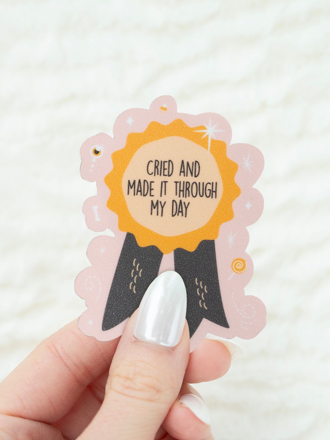 Cried and Made it Through My Day Halloween Edition | Sensory Sticker