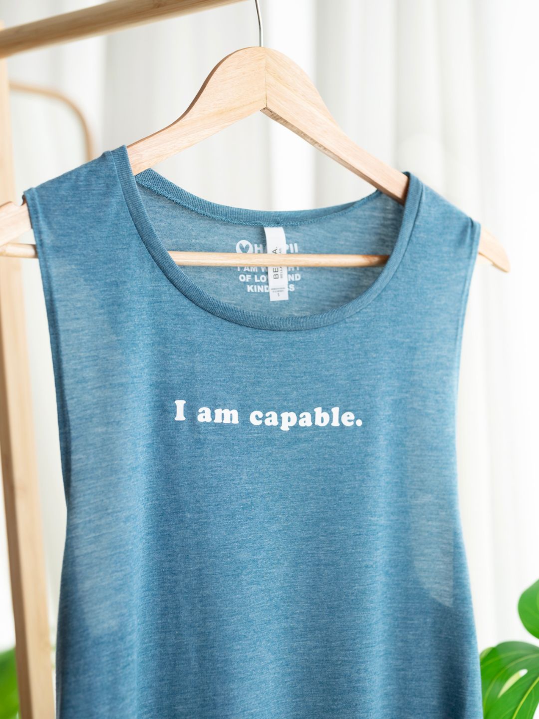 [CLEARANCE] I Am Capable | Muscle Tank | S