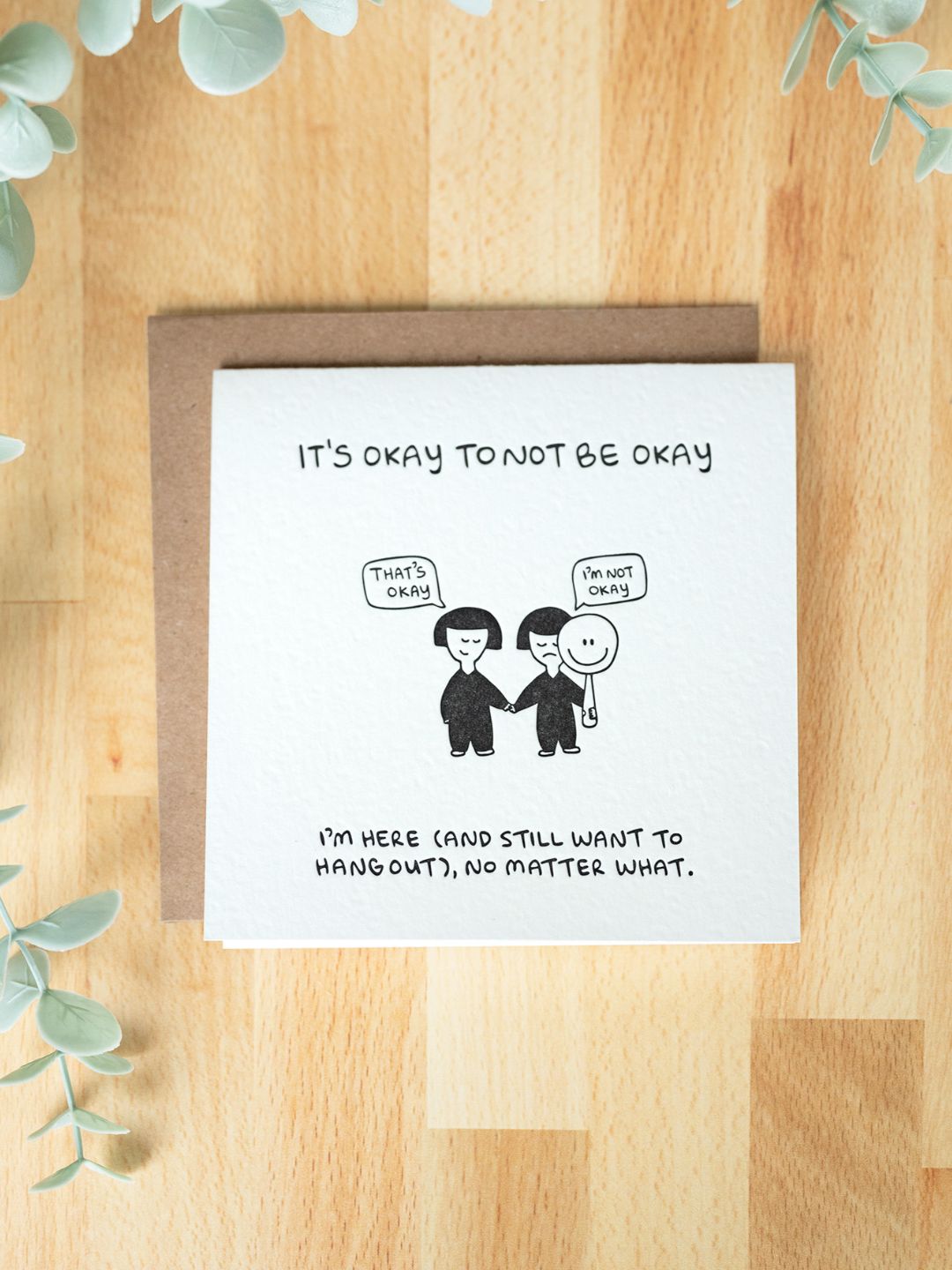 It's Okay to Not be Okay | Empathy Card