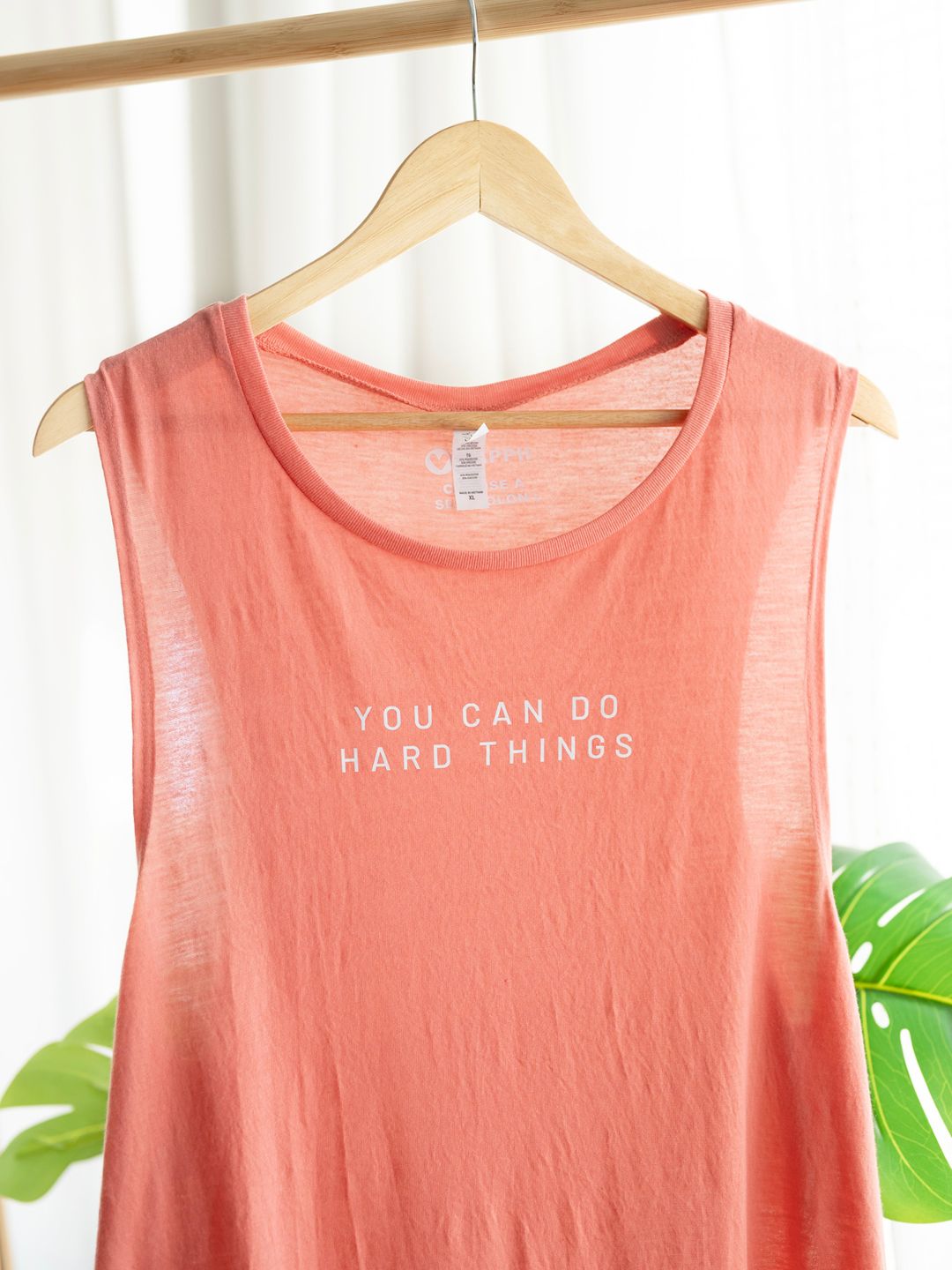 [CLEARANCE] You Can Do Hard Things | Muscle Tank | XL