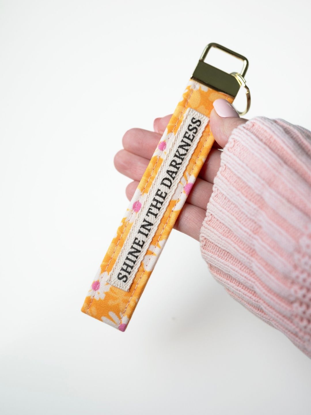 Shine in the Darkness | Wristlet Keychain