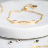 You Are Loved |  Sika Birthstone Bracelet