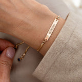 You Are Loved |  Sika Birthstone Bracelet