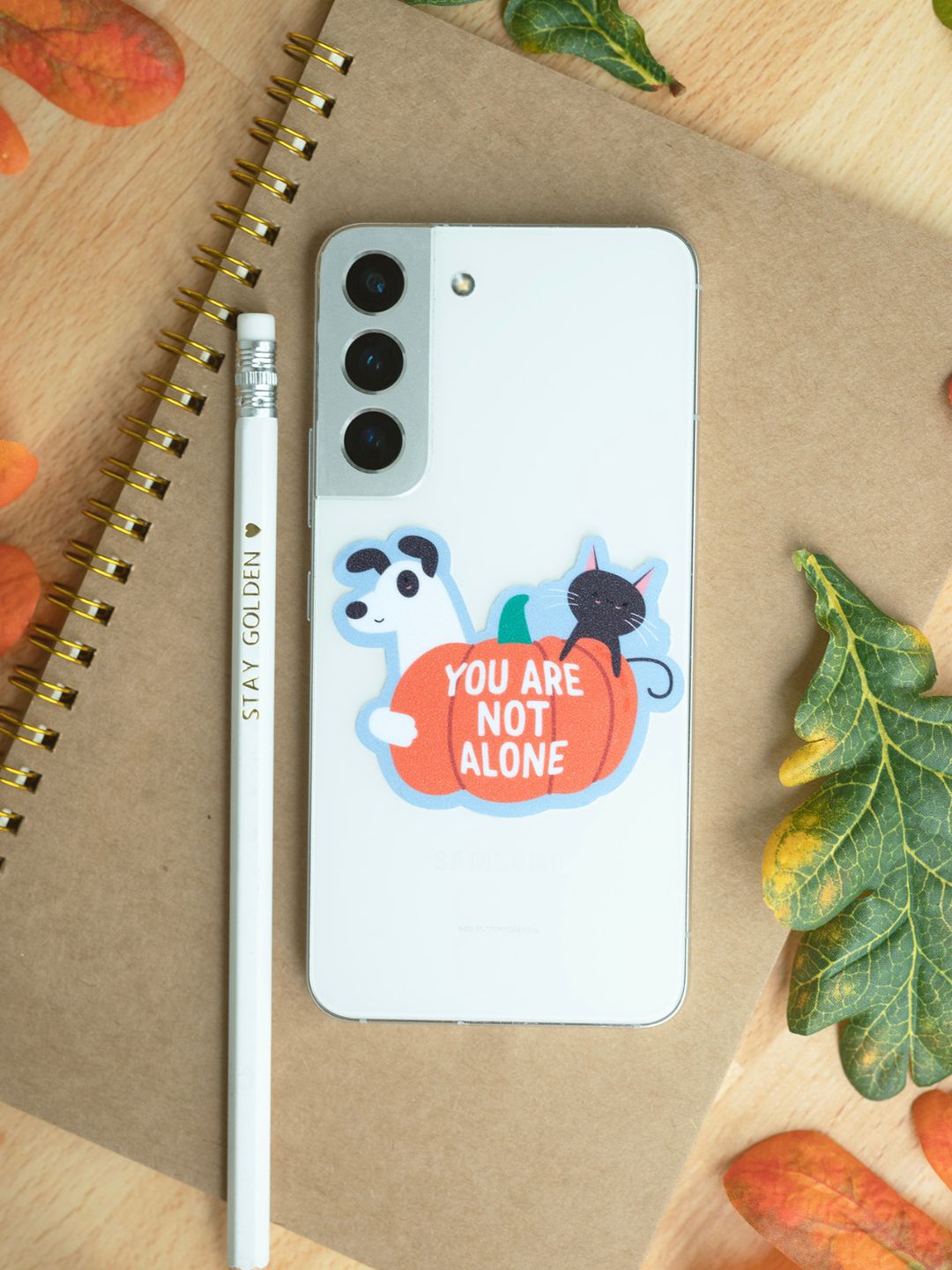 You are Not Alone Halloween Edition | Sensory Sticker