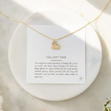 You Got This Freya Heart Necklace
