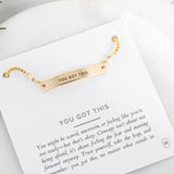 You Got This |  Sika Birthstone Bracelet