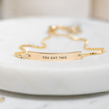 You Got This |  Sika Birthstone Bracelet