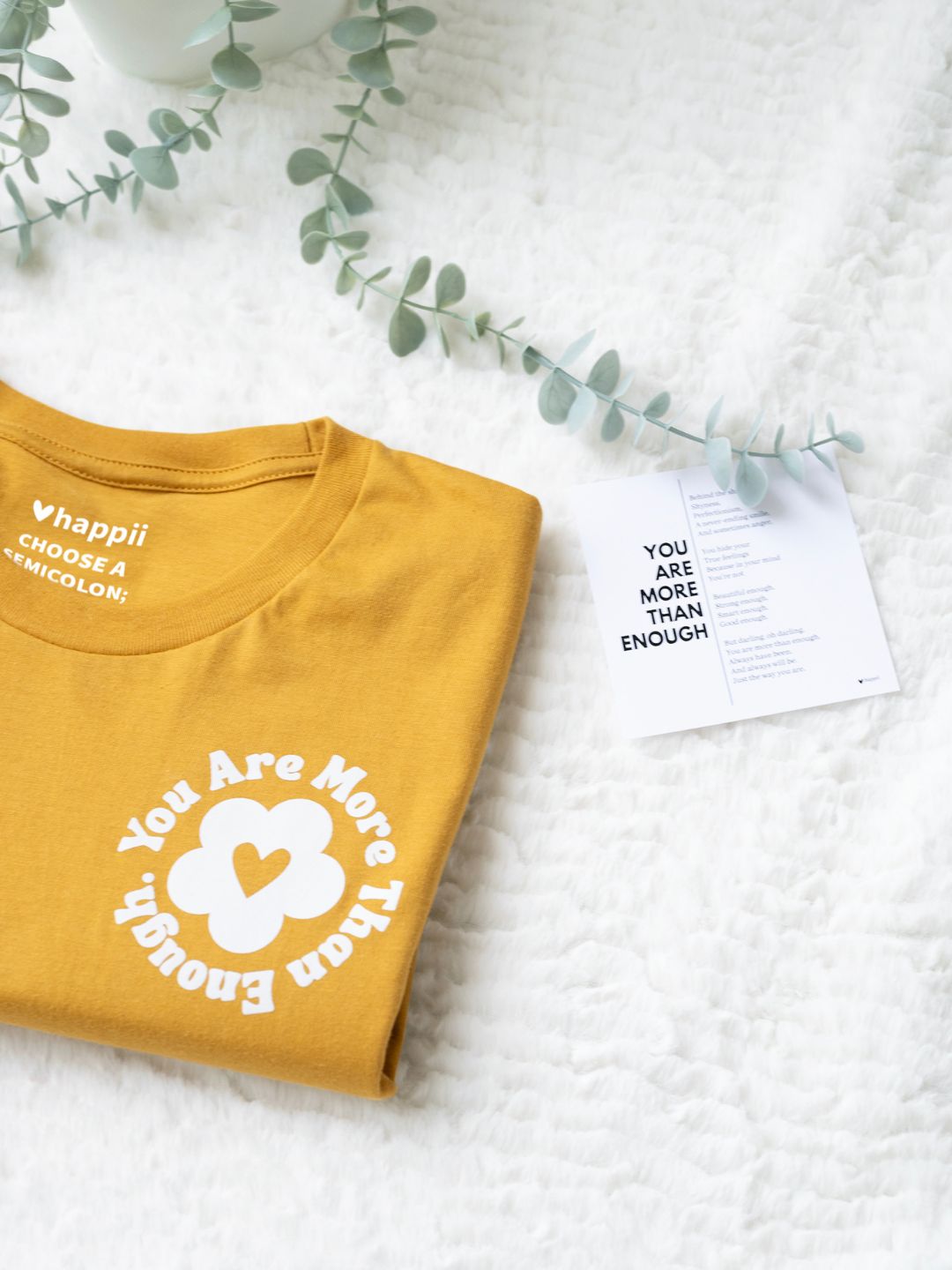 You Are More Than Enough | Unisex Eco T-Shirt