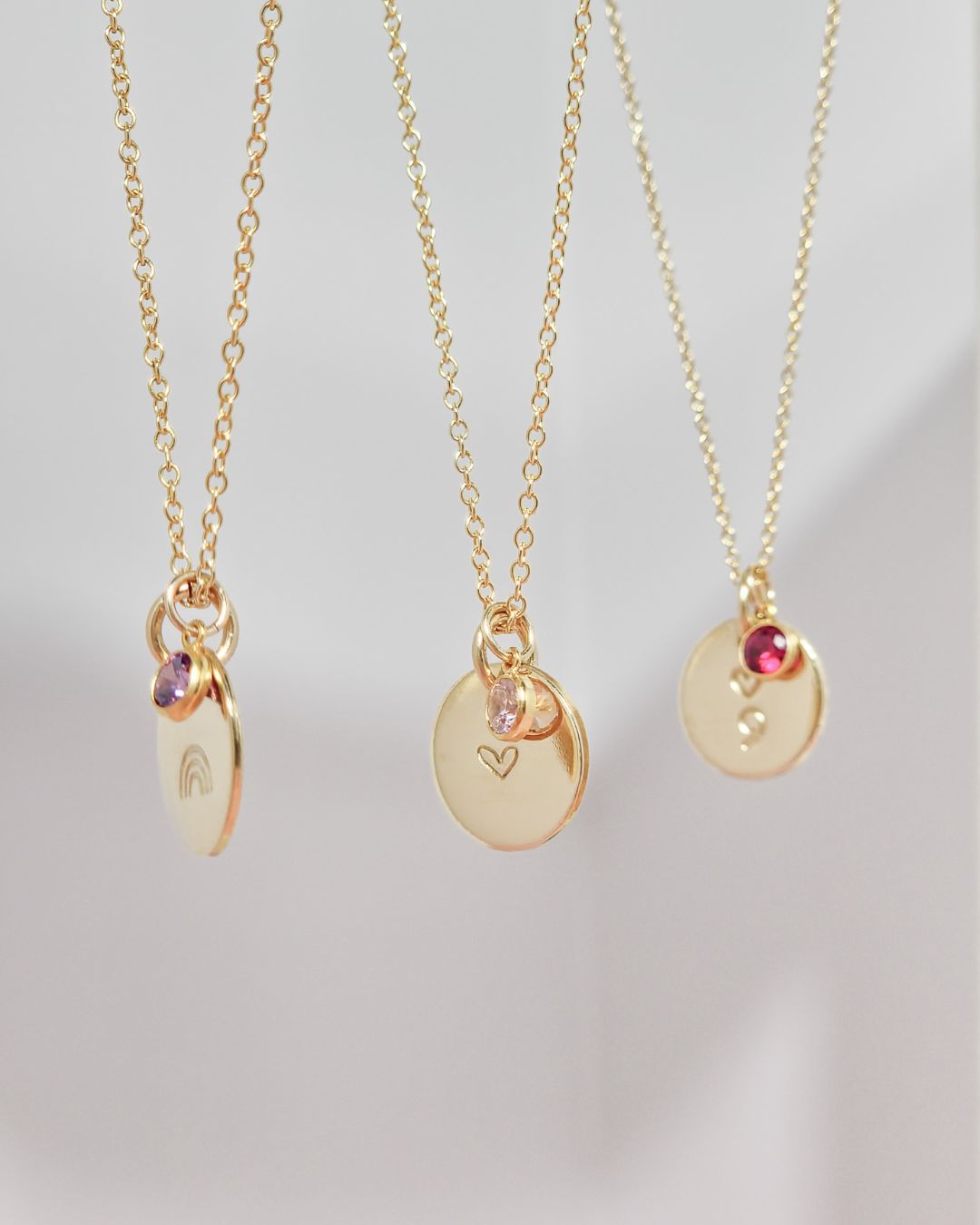 Alma Birthstone Necklaces