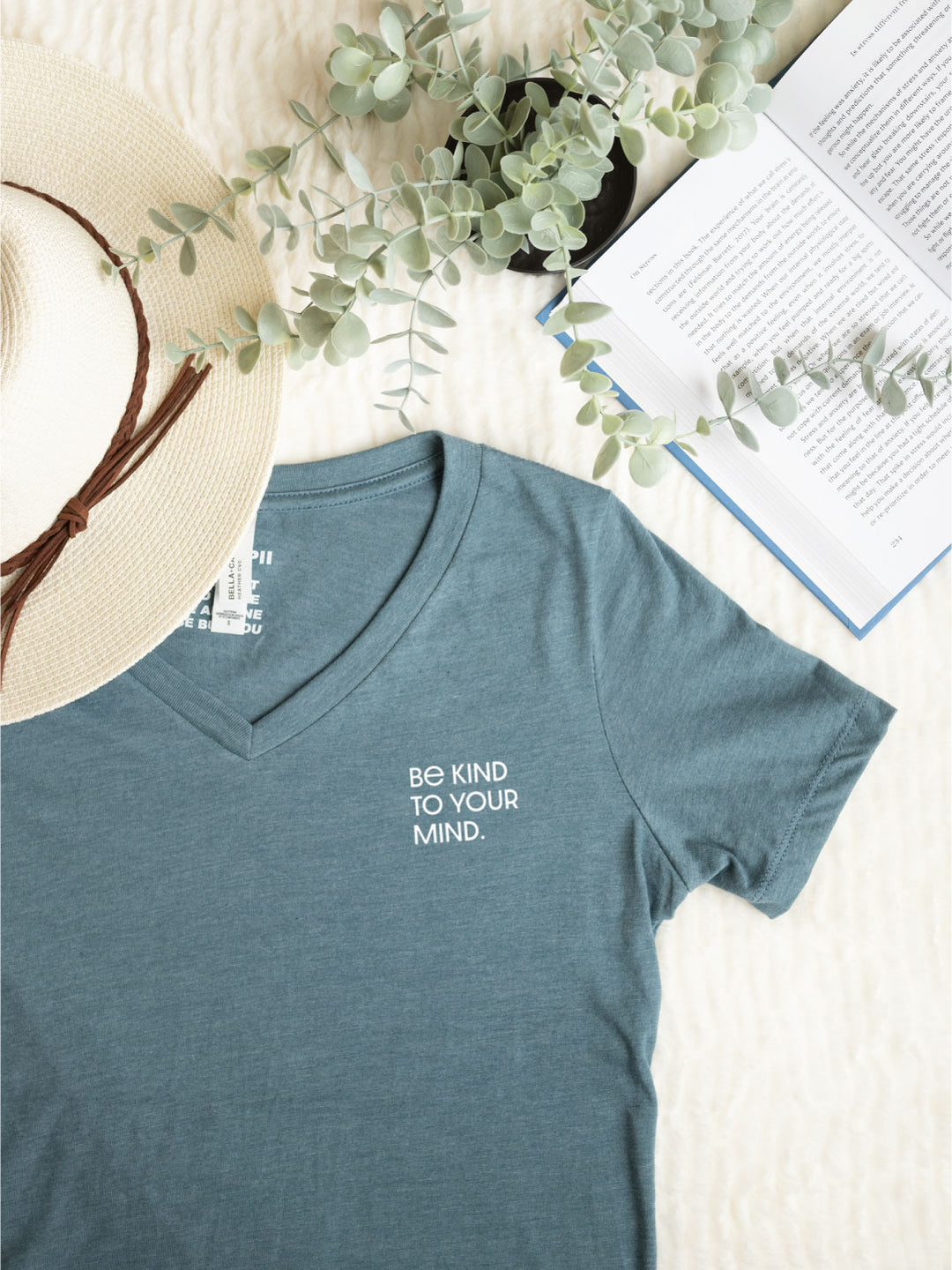 Be Kind to Your Mind | Women's Relaxed V-Neck Shirt
