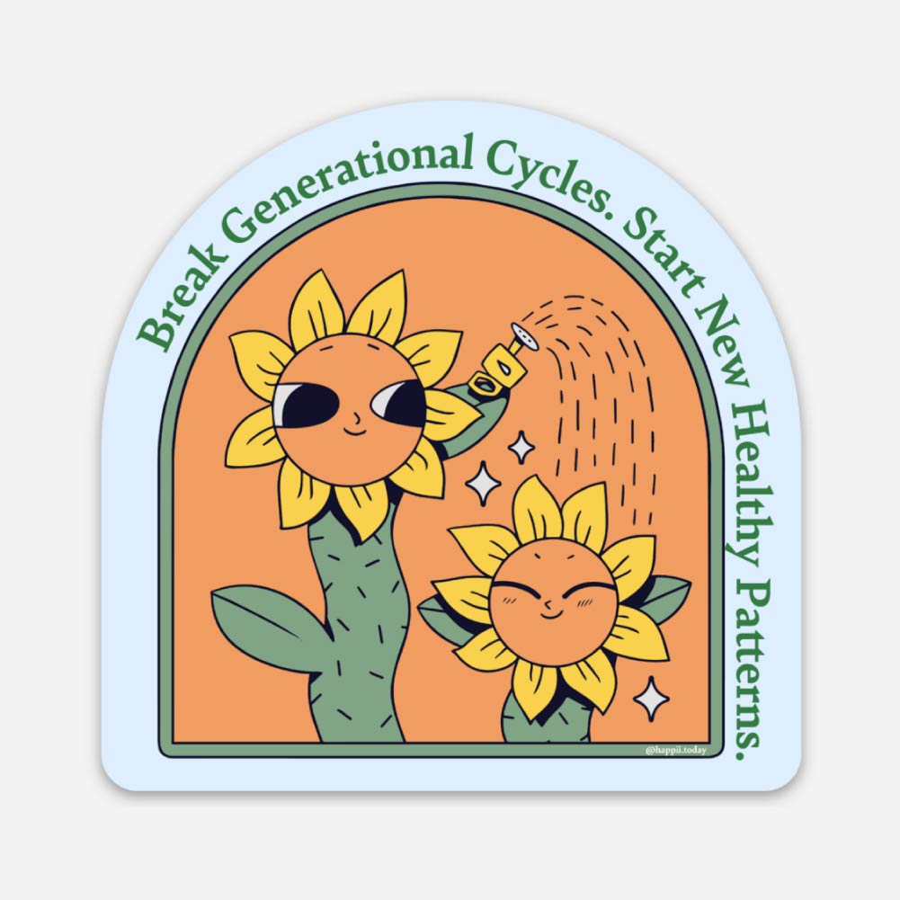Break Generational Cycles | Sticker