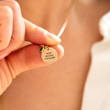 Classic Luna Necklace with a Secret Message