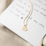 I Am Enough Freya Heart Necklace