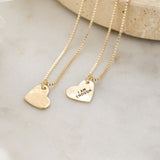 I Am Enough Freya Heart Necklace