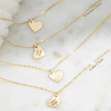 Keep Go;ng Freya Heart Necklace