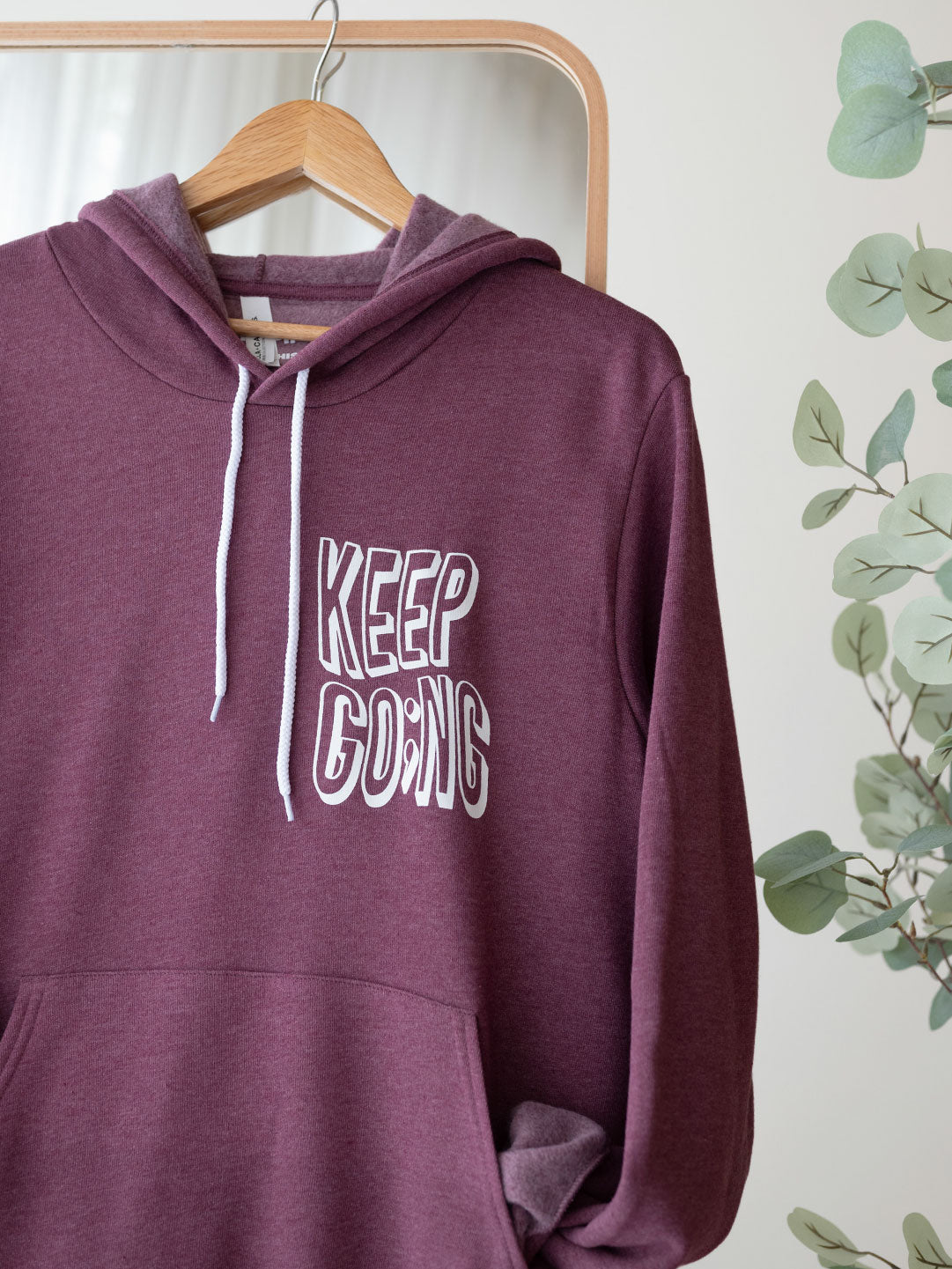 Keep Going Semicolon Hoodie | Suicide Prevention & Awareness