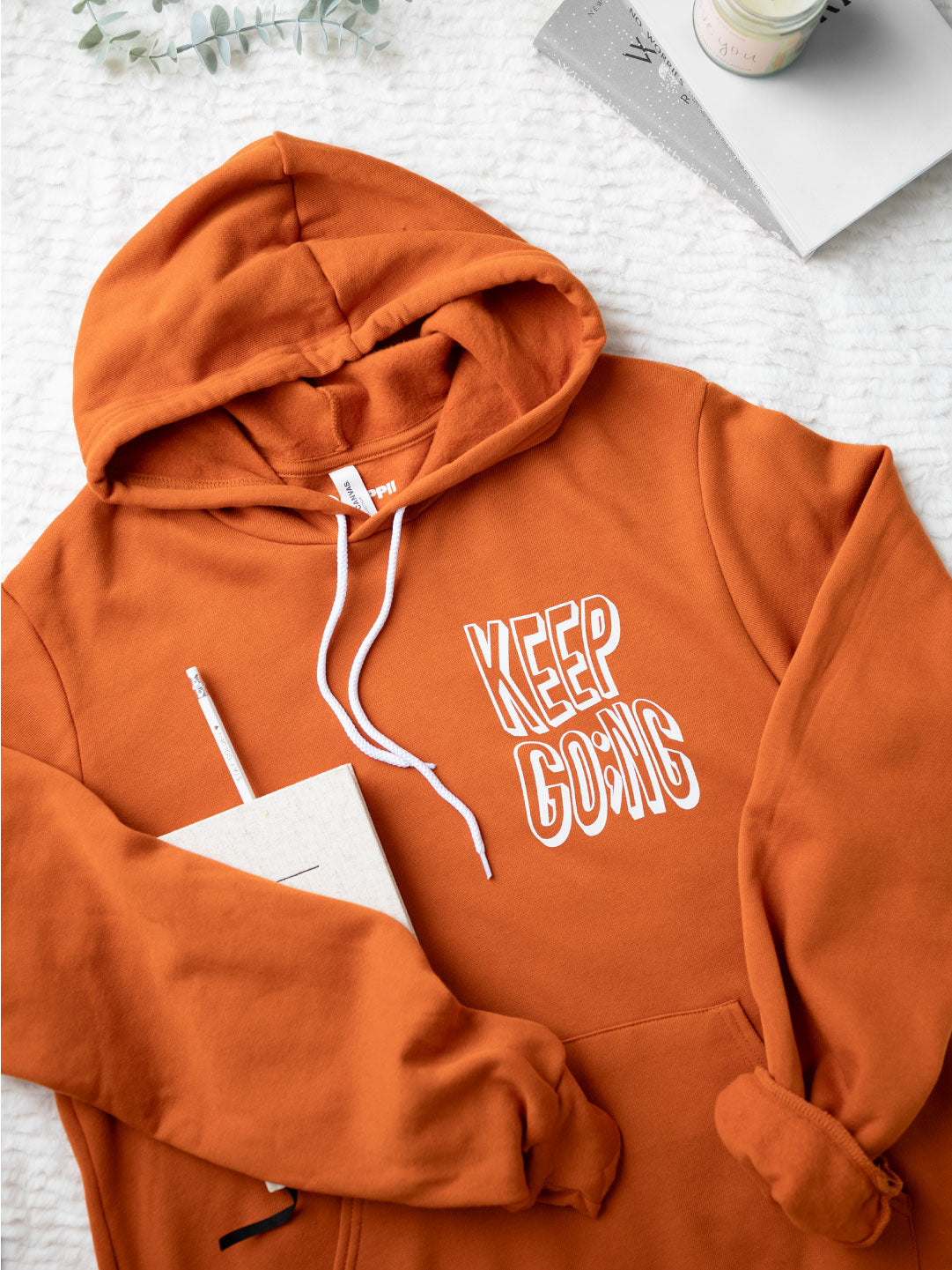 Life is good orange on sale hoodie