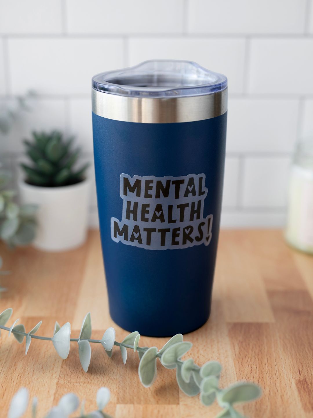 Mental Health Matters | Clear Sticker