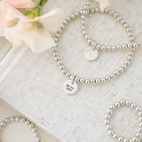 Mini Luna Silver Bracelet with a Secret Message