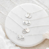 Keep Go;ng Semicolon Mini Horizon Necklace