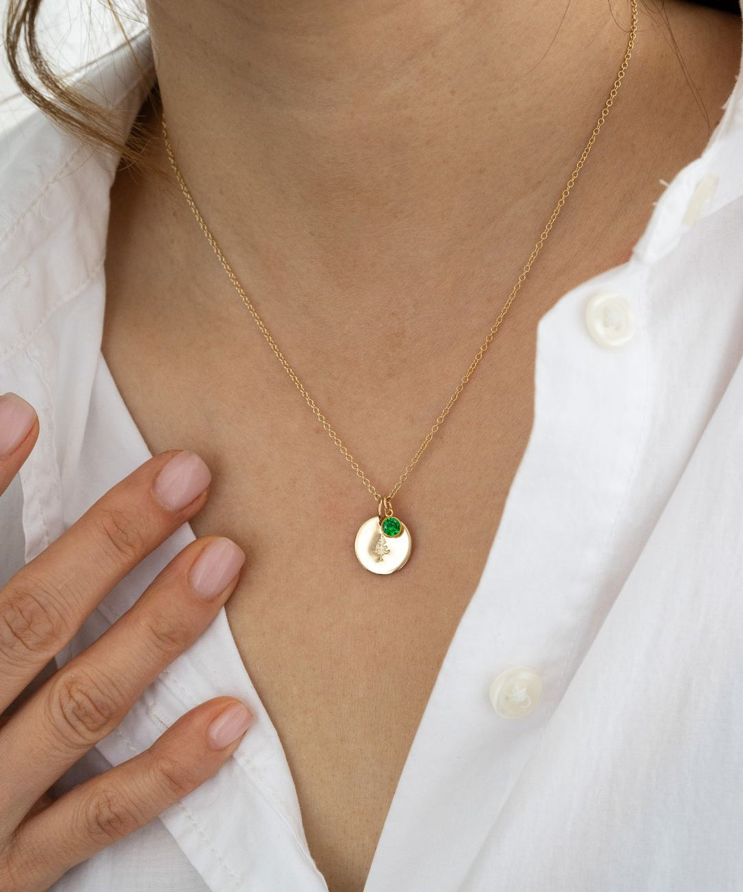 Pintree | Alma Birthstone Necklace