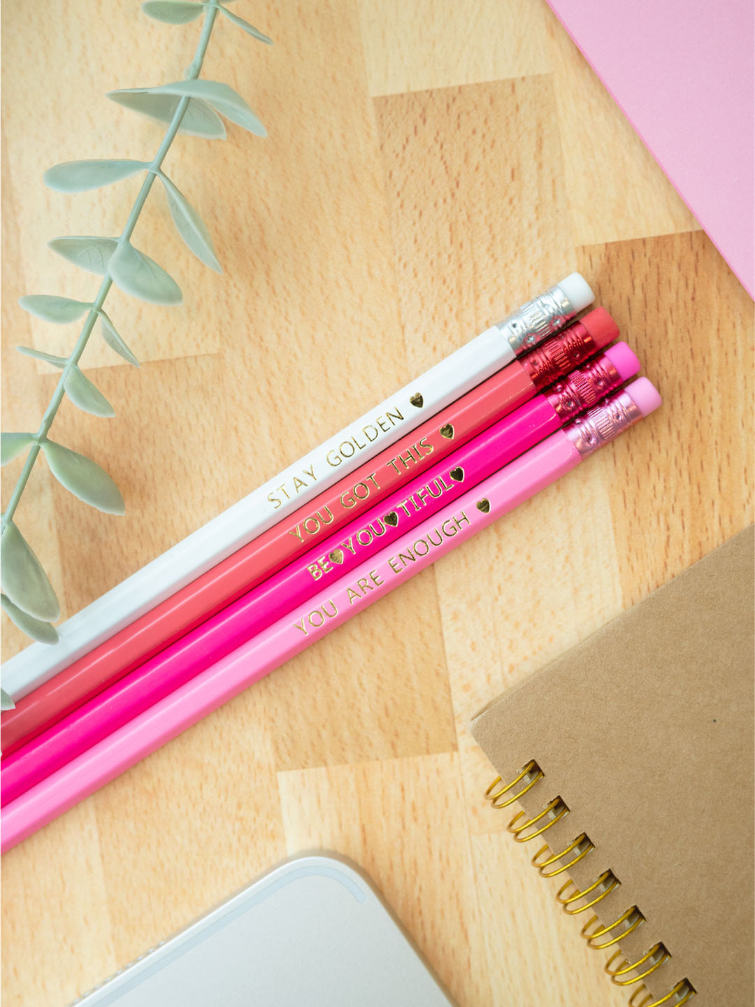 Affirmation Pencil Set