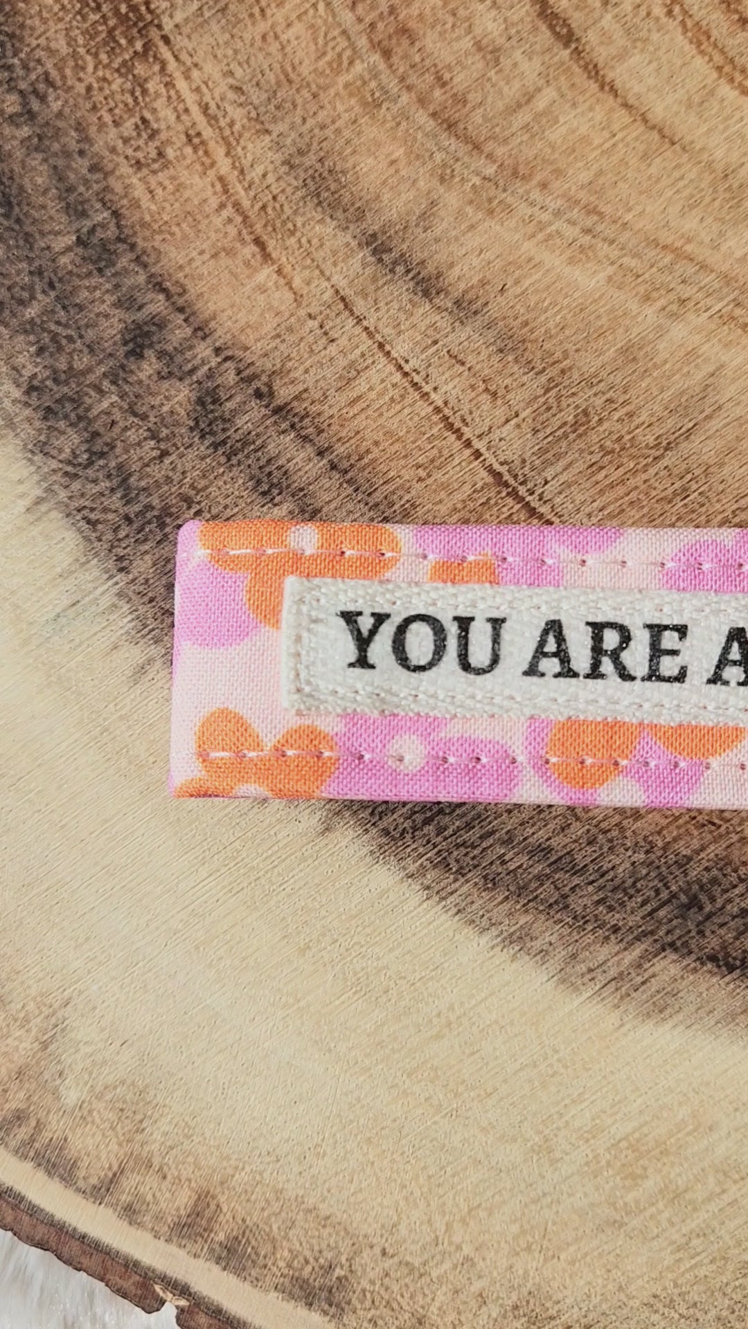 You are Always Enough ❤️ | Wristlet Keychain